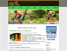 Tablet Screenshot of personalcorpo10.com.br